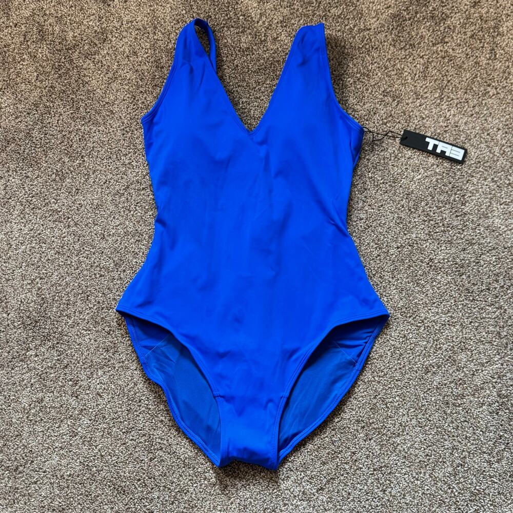 TA3 Plungey Shaping Slimming Swimsuit NWT Size Large Short Tummy Control $188